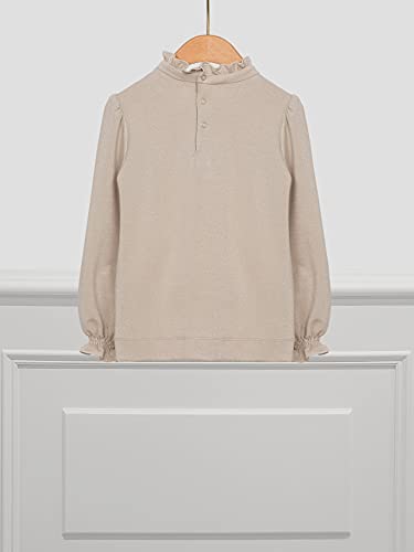 Abel & Lula Turtleneck for Girls Beige2