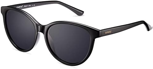 AVAWAY Fashion Sunglasses for Women Polarised UV Protection Ladies Eyewear for Photography Wandern Travelling Driving,Category 3
