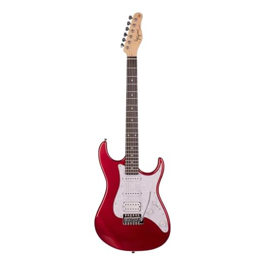 Guitarra Stratocaster Tagima TG520 Candy Apple DF/PW