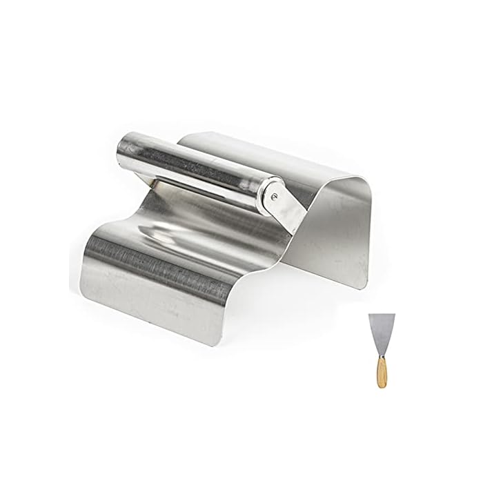 Buy Landscape Curb Trowel Stainless Steel Concrete Curbing Trowel 4” x