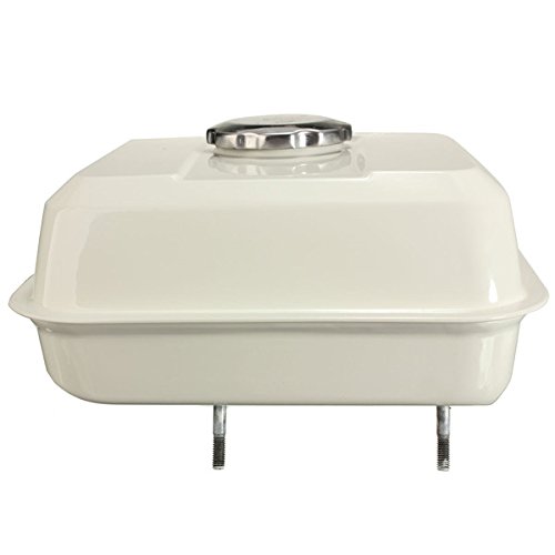 YONGYAO Tanque de Gas Combustible con Filtro Blanco de la Tapa del Gas Llave de Purga de Honda GX160 5.5 HP