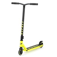 Osprey Stunt Scooter for Kids Ages 8-12, Freestyle Street Pro 360 Spin, Complete Trick With ABEC 5 Bearings, Yellow