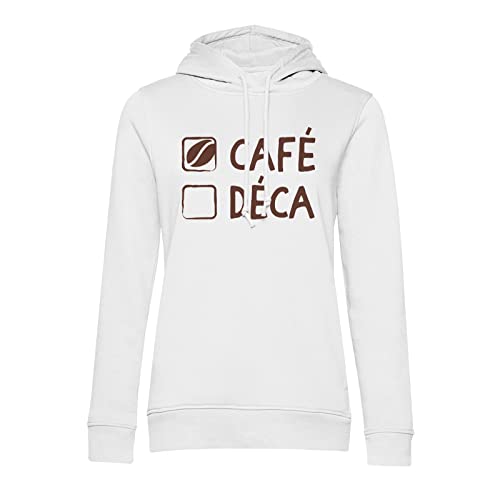 Sweat à capuche café oui déca non idéal pour le matin