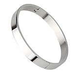 Tamaño del brazalete: tamaño interno: 62 x 54 x 8 mm (2,44 x 2,12 x 0,31 pulgadas); La longitud interna es de 180 mm/7,08 pulgadas.