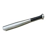 17-Inch Mini Aluminum Baseball Bat - Lightweight One Hand Training Bat, Compact Personal Home Utility Tool for Urban Commute, Portable Tire Checker for Trucks & Cars