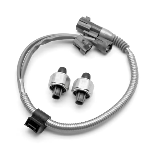 image for IZYSS Pack of 2 Knock Detonation Sensors with Connector Wire Harness P