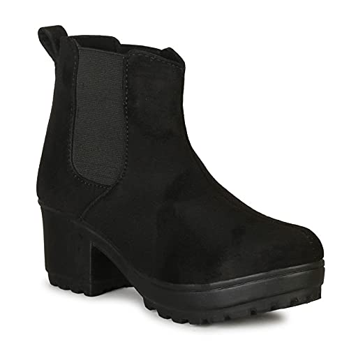 commander shoes Stylish Casual Heel Boots for Women and Girls