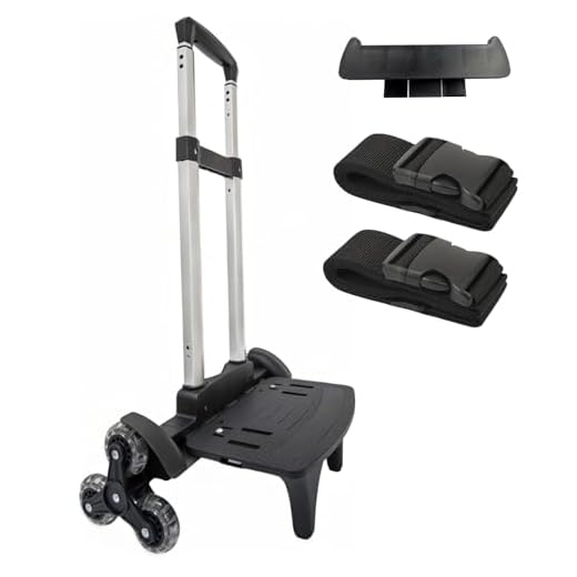 Lightweight Foldable Backpack Trolley