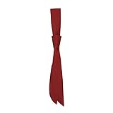  GGM Gastro  SESK95B#SET5  (5 pezzi) Cravatta di servizio da donna - 94 x 5 cm - Borgogna