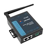 PUSR USR-W630 Industrial Serial RS232/RS485 to WiFi and Ethernet Server to Serial RS232 RS485 Wi-Fi Converter Unterstützt Dual RJ45 Ethernet Ports Modbus RTU to Modbus TCP mit DC Adapter