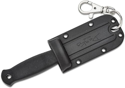 Shark-Lock Demko Knives DEM09652 Demko Knives Armiger Fixed Blade With Sheath- Armiger 2 & Armiger 4 - Clip Point Spear Point Tanto Shark Foot Serrated Full Tang  thumb #4