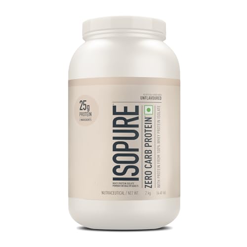 Image of ISOPURE Zero Carb Unflavoured Protein with 25g Protein from 100% Whey Isolate. With Zero Carb, Sugar and Fat- 2kg