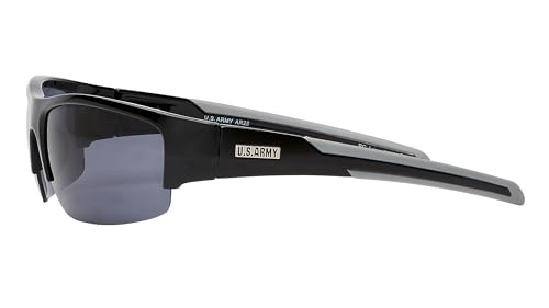 US Army Men's Sport Wrap Sunglasses Rectangular3
