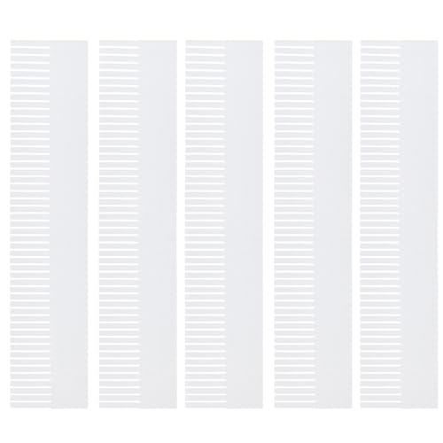Zqxnt Divisore regolabile per cassetti, 5 pezzi, separatore salvaspazio per armadio, biancheria intima, calze, guardaroba, armadio separatore