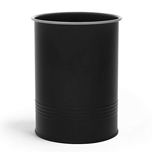 VonShef Porta Utensili Nero Opaco - Contenitore