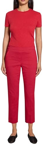 Theory Women's Linen Treeca Pull on Pant