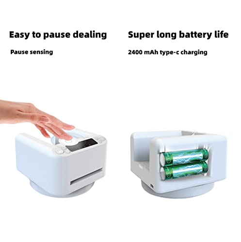 Cuiykai Automatic Poker Card Dealer Machine Rotating-Fast Accurate And Stable Card Dealing Tool Rotating Card Dealer Machine For Uno,Texas Hold'em,Home Card Games #TOP5