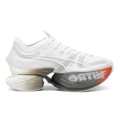 PUMA Mens Fastroid Running Sneakers Shoes - White - Size 8 M