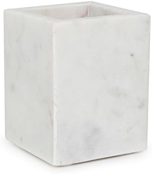 houseproud Cubic White Toothbrush Holder