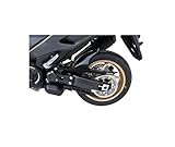 Très beau garde-boue pour une personnalisation complète. Cet accessoire Ermax donne un look racing à votre SCOOTERCe garde-boue , avec protection de chaîne intégrée, vous protège des projections d'eau, de boue, de graviers PHOTO NON CONTRACTUELLE 560 T-MAX 2020/2021 GARDE BOUE ARRIERE ERMAX NOIR SATIN - 730Y92 avec carter courroie en aluminium anodisé Fabrication 48h / délai moyen 1 semaine