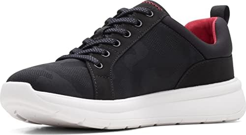 Clarks Women's Ezera Lace Sneaker, Black, 7 | Image 3