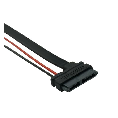 Cable SATA 5V Serial ATA 22Pin a Slimline 13Pin 30 cm miniatura 2