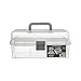 Price comparison product image Daler-Rowney Artists' White Caddy Carry Storage Box for Art Supplies, 33 x 20 x 15cm, Ideal for Professional Artists & Students