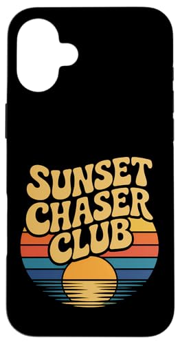 Puesta Del Sol Playa Vacaciones De Carcasa para iPhone 16 Plus