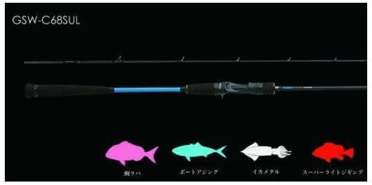 ジャッカル GSW-C66UL タイラバ・ジギング ジャッカル GSW-C66UL(ベイトキャスティング:鯛ラバ&鯛ジグ/ライト