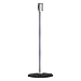 Tensator - 890B-33-32-32-RCV - Single Belt Receiver Post, Stainless Steel Post Material, Basic Base Type, 38 in Height