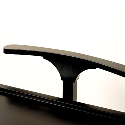 Suit Stand, Durab Valet Stand For Man Black Wood Suit Valet Stand Clothes Stand With Top Tray Shoe Rack, Lidded Storage Used In Entryway Office Living Room, 17.31"D X 13.58"W X 43.31"H #TOP7