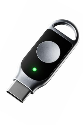FEITIAN ePass K39 USB-Sicherheitsschlüssel Zwei-Faktor-Authentifizierung USB-C mit FIDO U2F + FIDO2 verhindert Kontoübernahmen mit Multi-Faktor-Authentifizierung