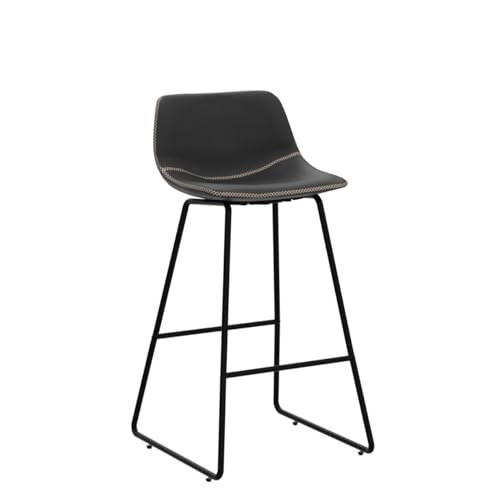 Image of Bar Stools Set of 3, 30 inch Bar Height Stools with Backs for Kitchen Island