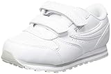 fila orbit infants scarpe da ginnastica unisex - bimbi 0-24, white/gray violet, 26 eu