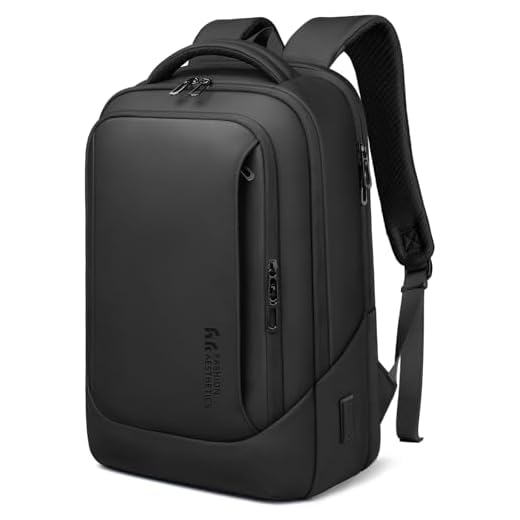 HEROIC KNIGHT Sac à dos Ordinateur Portable 15,6 Pouces Double Port USB Sac a dos Impermeable Léger Antivol Sac à dos homme Design Multifonction pour Travail Voyage Affaires Université - Noir