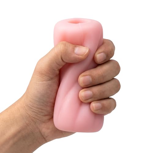 Image of Silicone Body Massager Tool, Twist Design Handheld Massage Roller, Ultra Soft Flexible Material for Muscle Relaxation, Hand Exercise & Daily Comfort Use for Men & Women