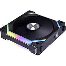 مروحة Lian-Li UNI FAN SL V2 ARGB PWM - أسود ، 120 مم