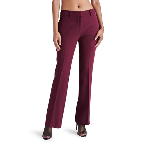 Steve Madden Pantalón Waverly para mujer, Higo, X-Large