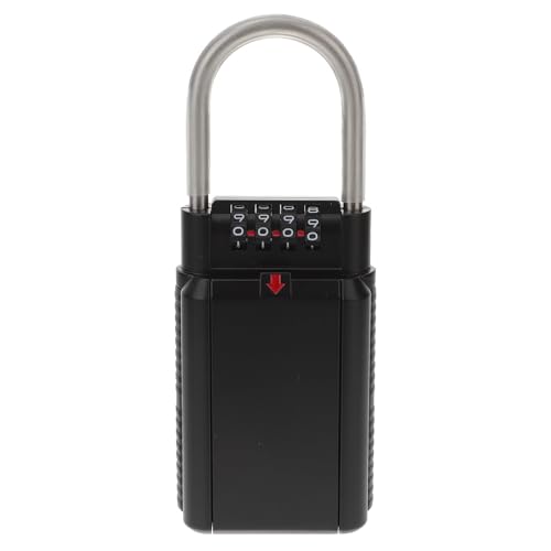 Caja seguridad llaves pared exterior con combinación y gran espacio interno 2
