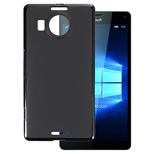 Schutzhülle für Microsoft Lumia 950 XL, ultradünn, Gel-Pudding, weiche Silikon-Handyhülle für Microsoft Lumia 950 XL 5,7 Zoll (schwarz)