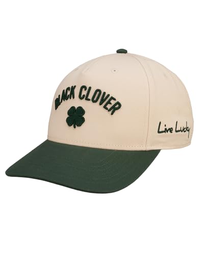 Image of Black Clover Unisex Timeless Live Lucky Adjustable Snapback Golf Hat