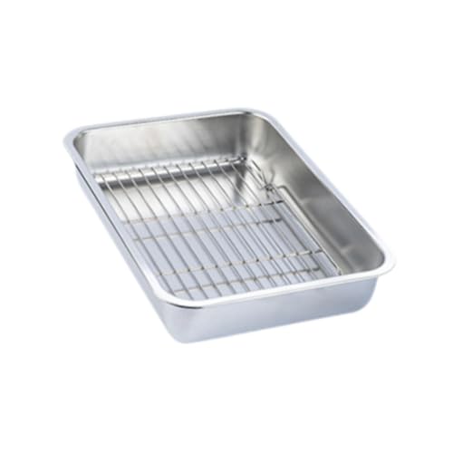 Plaque de cuisson avec grille pour rôtir sainement sans graisse - 8