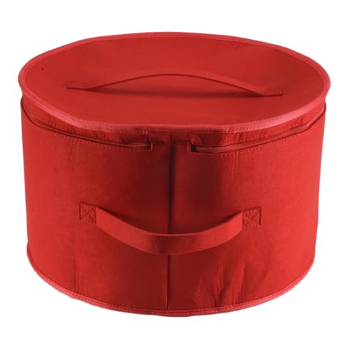 Bortivier Caja Organizadora de Sombreros Cajas de Sombreros de Viaje Redondas Sombreros Plegable con Tapa a Prueba de Polvo Caja de Almacenamiento de Sombreros Grandes Cajas de Sombreros D