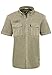 Produktbild camel active Herren Kurzarm Hemd aus Baumwolle Khaki Menswear-XL