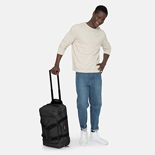 Eastpak Leatherface S + Bolsa De Viaje, 55 Cm, 41 Liters, Negro (Black) #TOP5