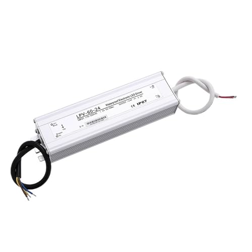 Alimentation tension constante 12V transformateur LED 60W étanche IP67 extérieur 5A