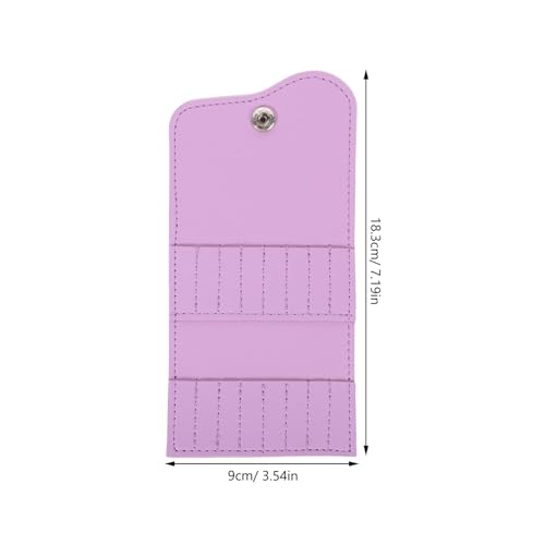 Bolsa organizadora para brocas de taladro de uñas miniatura 2