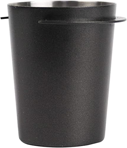 Tasse doseuse à expresso 51 mm, en acier inoxydable pour porte-filtre 51 mm (noir) Cover