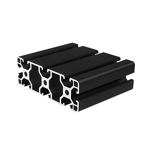 Profilé aluminium noir 40120 standard européen pour CNC et imprimante 3D