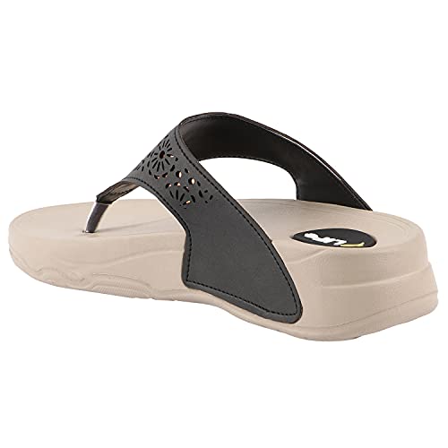 Image of WELCOME Women's Extra Soft Slippers with Cushion FootBed for Adult | Comfortable & Light Weight| Stylish & Anti-Skid| Waterproof & Everyday Flip Flops for Ladies /Girls
